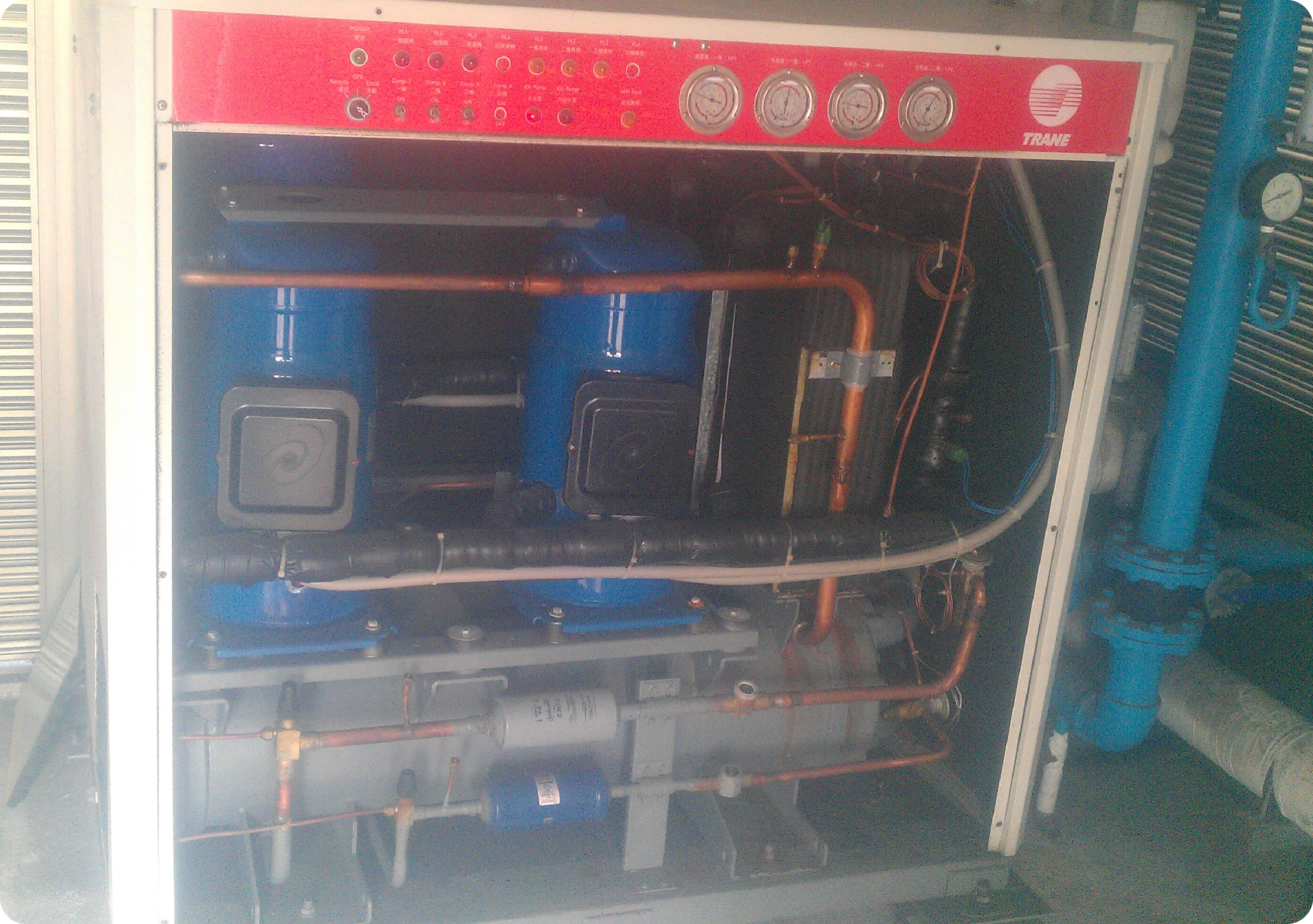 冷卻水塔機組現場外觀紀錄