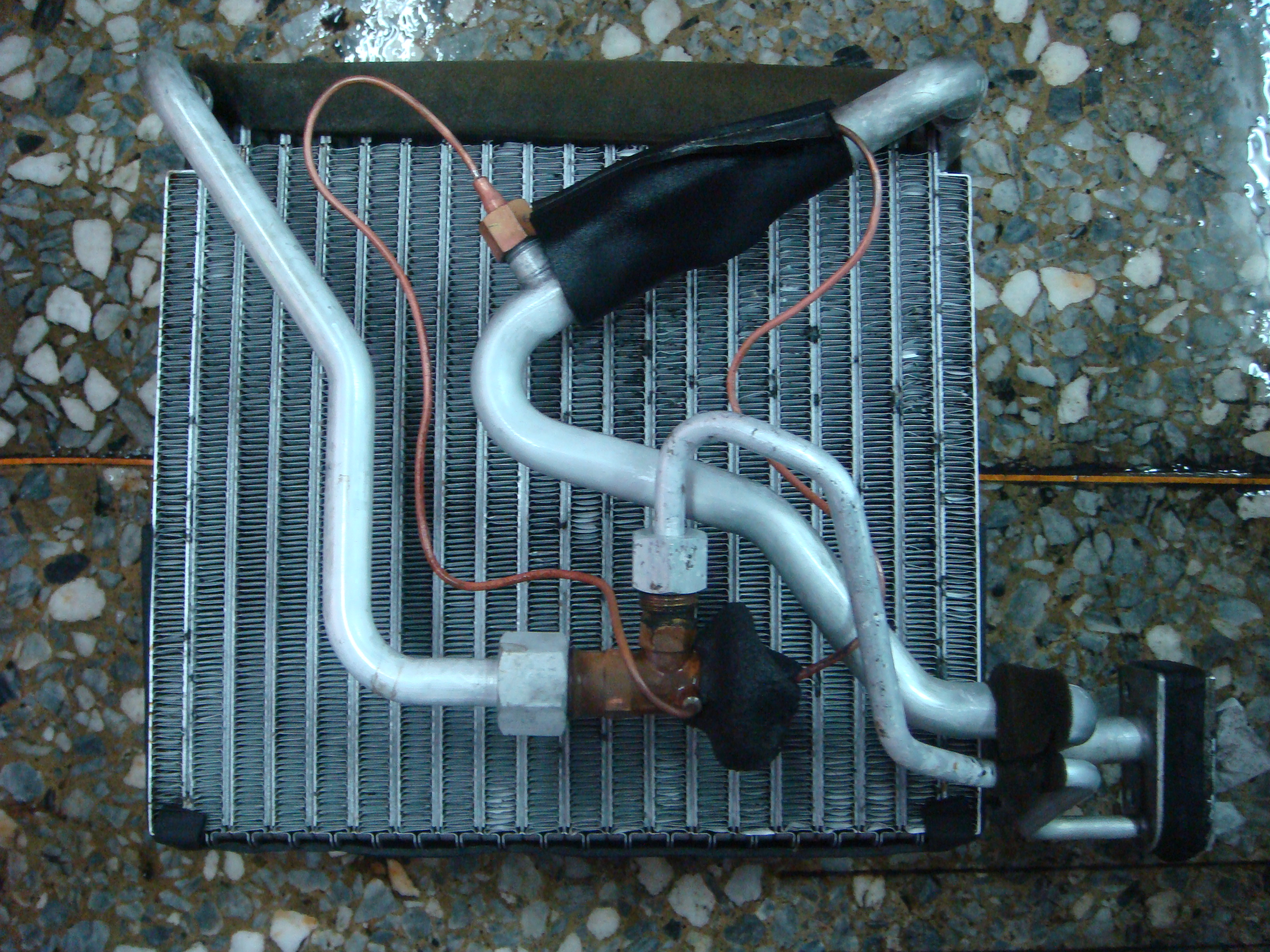 SK-101 鋁潔劑-清洗後-汽車冷排散熱面清潔