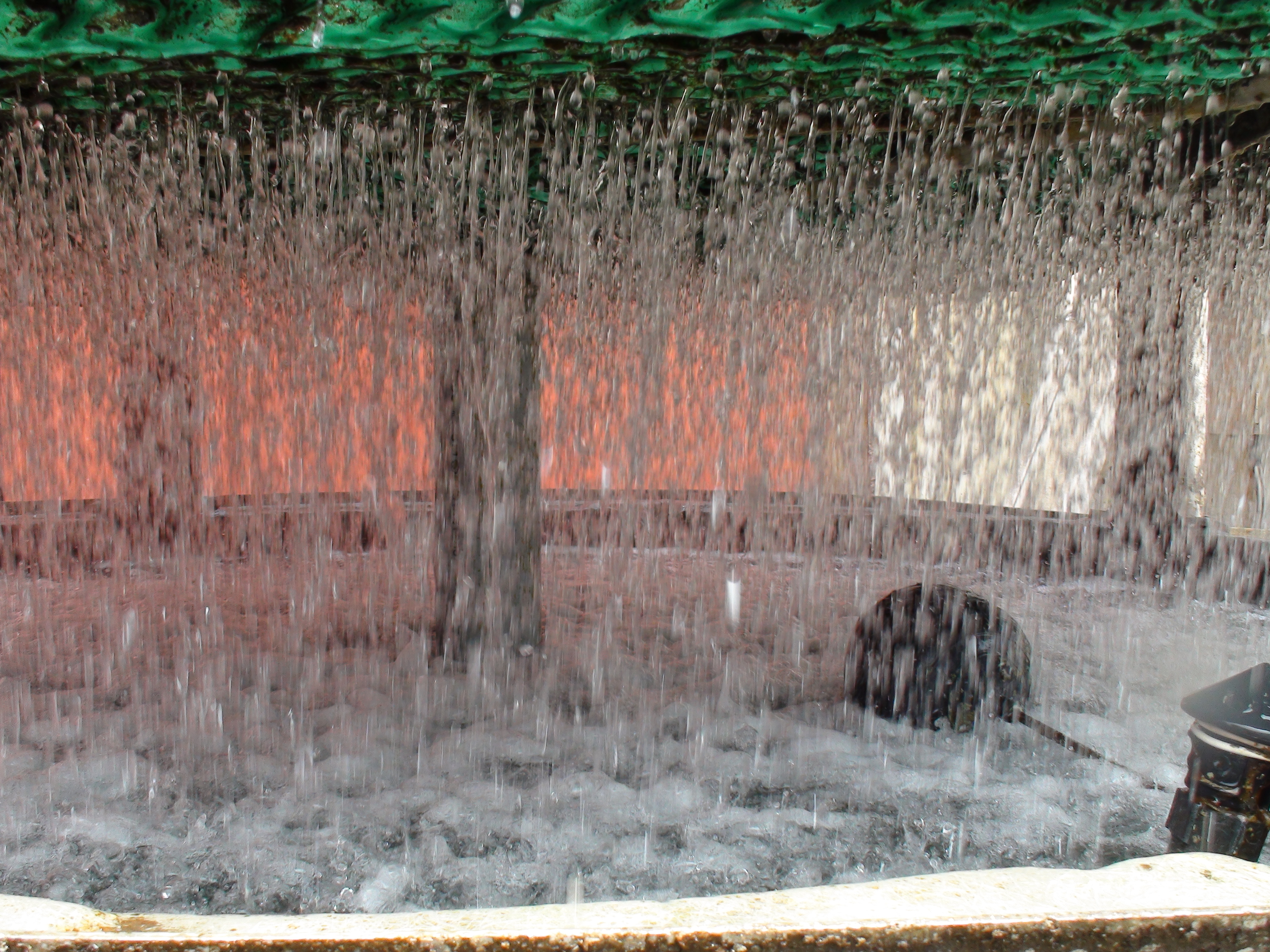 清洗後-散熱材水流全面流速大